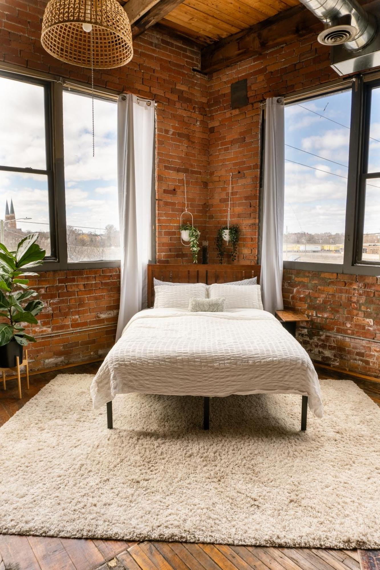 420 Friendly Canada Bridge View Loft Downtown Free Parking Detroit Esterno foto